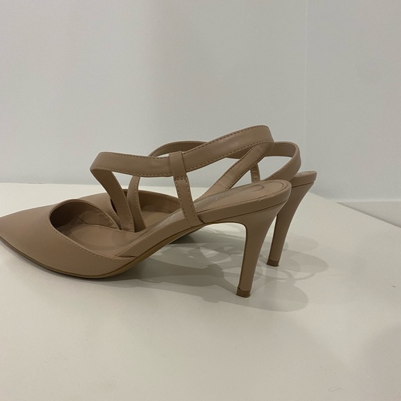 Calvin Klein heels Greer leather slingback - Picture 2 of 5